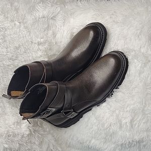 Karl Lagerfeld moto boot men's size 10.5